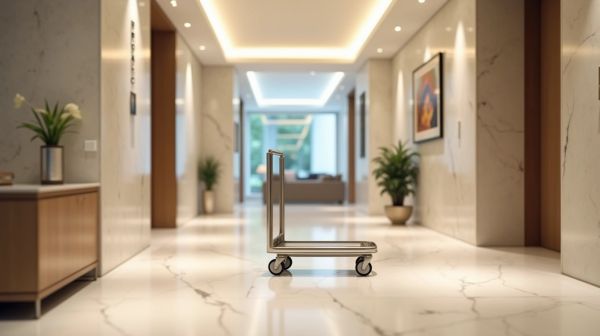 Optimisez vos services d'étage avec un chariot hôtelier efficace